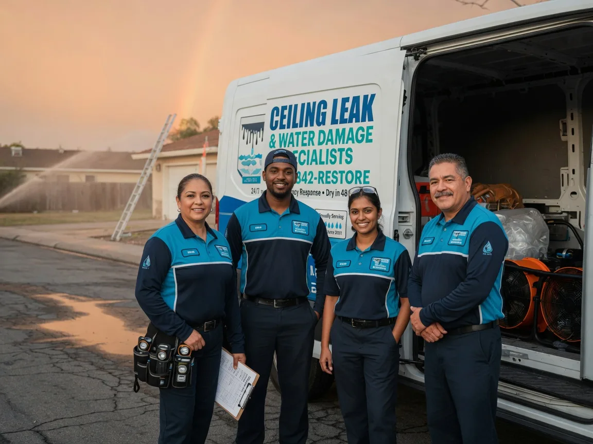 Ceiling Leak Cleanup company in Renton, WA