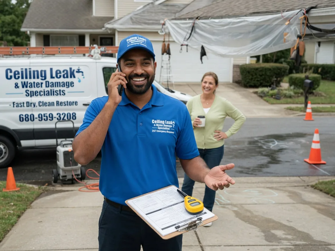 Ceiling Leak Cleanup Renton, WA FAQs